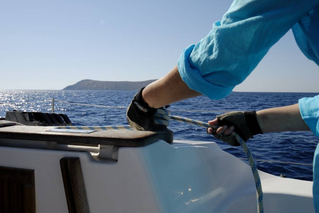 Ecole de voile à Lefkas