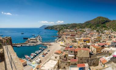 Portorosa harbour view