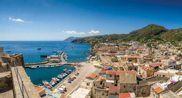 Portorosa harbour view