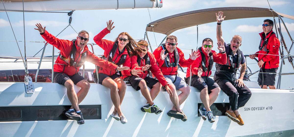 Sailing Team Building Event