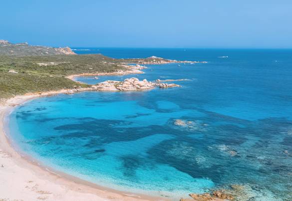 Sardinia coastline