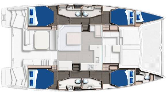 Sunsail 454L – 4 cabines