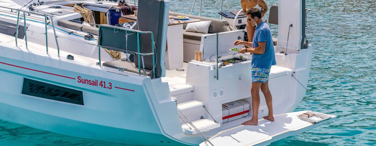 Sunsail 41.3 Layout