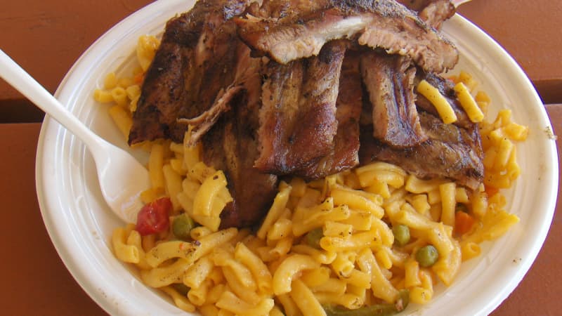 St Martin spare ribs Howard Wood