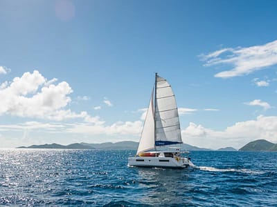 Sunsail sailing area BVI