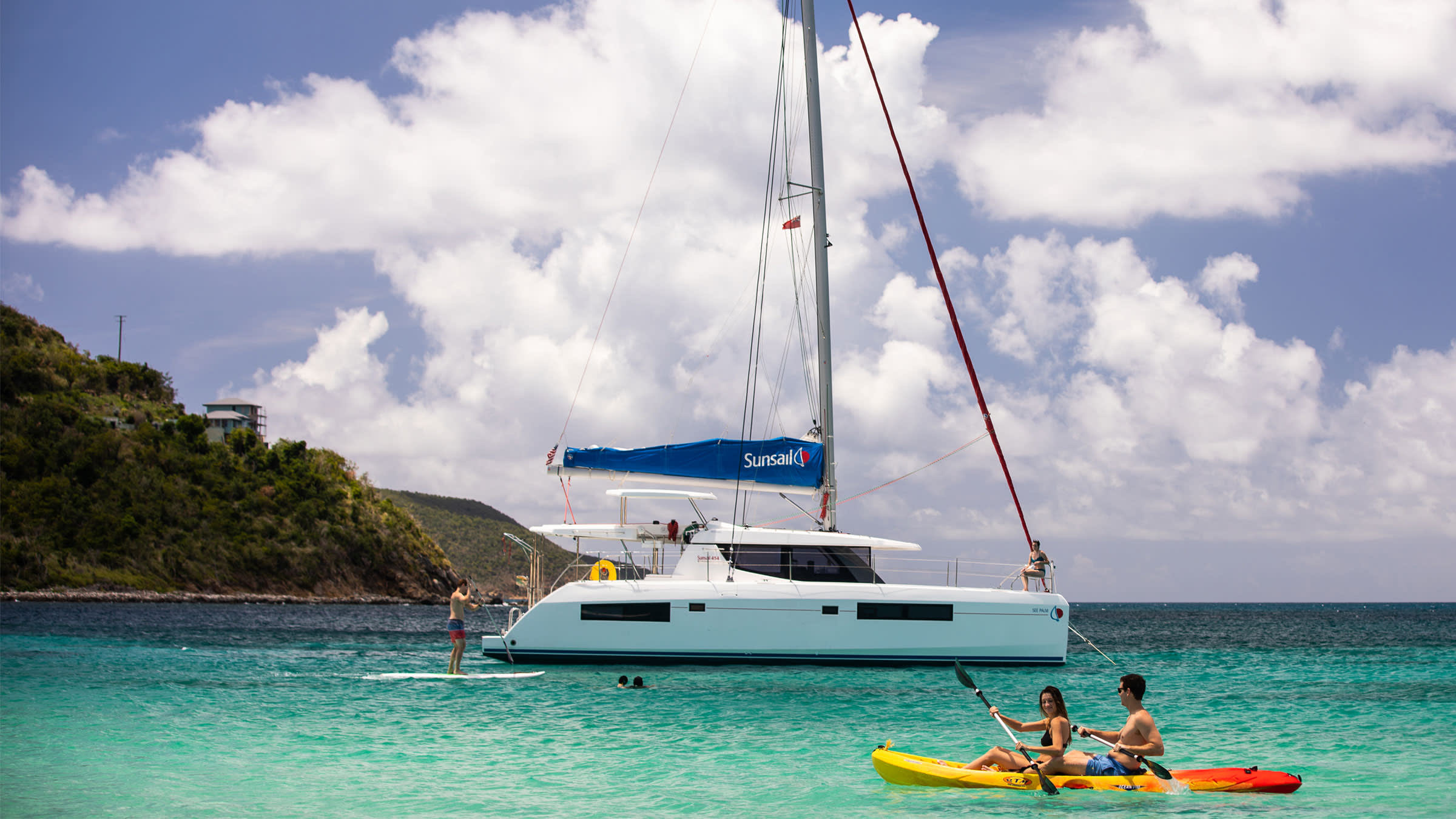 Sunsail catamaran and watersports fun
